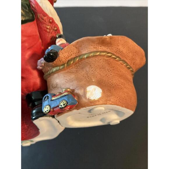 Partylite Santa Checking His List Tealight Candle Votive Holder Retired P9841 - Picture 6 of 7